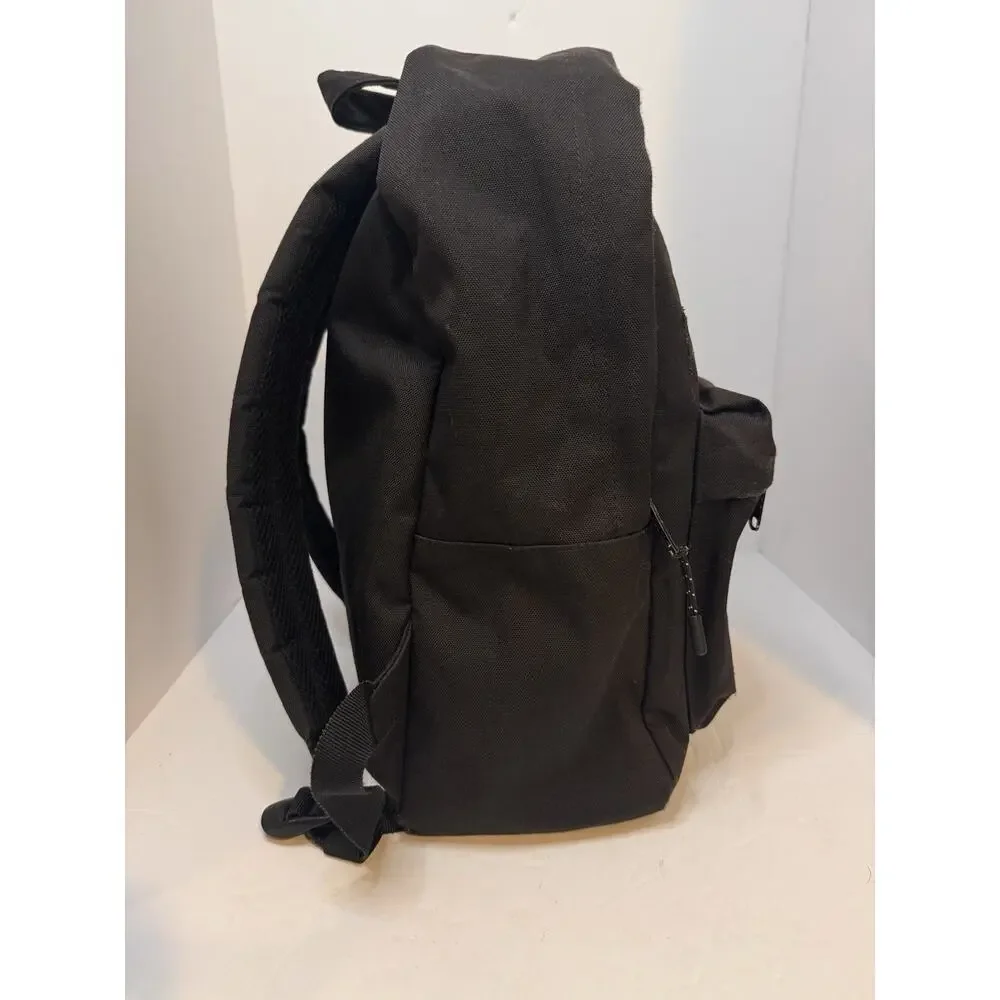 Backpack Herschel Supply Co. Classic Black Front Storage Pocket Woven Label Used